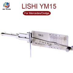 LS01092 Lishi YM15 Lock pick and decoder tool  for Car Mercedes, Dodge