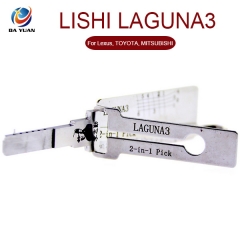 LS01101 Lishi LAGUNA3 picks opening car lock for Car the Lexus, TOYOTA, MITSUBISHI