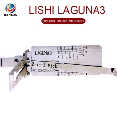 LS01101 Lishi LAGUNA3 picks opening car lock for Car the Lexus, TOYOTA, MITSUBISHI