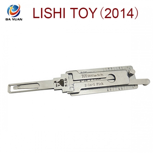 LS01103 Lishi TOY2014 2 in1 tool car lock reader decoder 075096 for 2014 Toyota Corolla