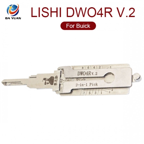 LS01100 Lishi DWO4R v.2 2 in 1 pick and decoder