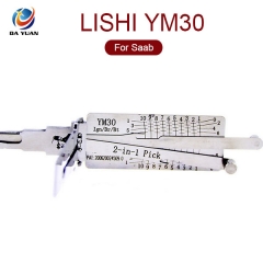 LS01106 Lishi YM30 picks opening car lock for Car the Saab