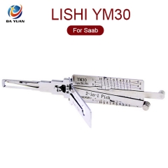 LS01106 Lishi YM30 picks opening car lock for Car the Saab