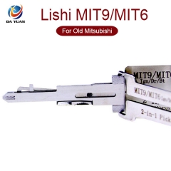 LS01109 Lishi car motorcycle 2 in1 lock opening reader(MITMIT6) for Old Mitsubishi