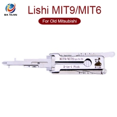 LS01109 Lishi car motorcycle 2 in1 lock opening reader(MITMIT6) for Old Mitsubishi