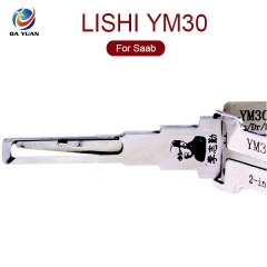 LS01106 Lishi YM30 picks opening car lock for Car the Saab