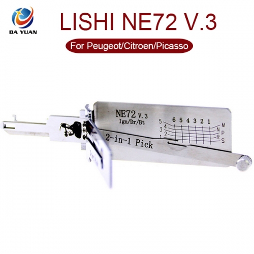LS01113 LISHI NE72 2 in 1 Auto Pick and Decoder for Peugeot and Citroen