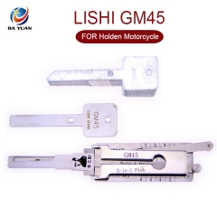 LS01114 LISHI GM45 2 in 1 Auto Pick and Decoder for Holden Motorcycle
