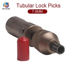 LS03009 7.0-Pin Tubular Lock Picks