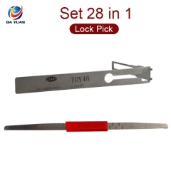 LS03006 LISHI Series Lock Pick Set 28 in 1 for Different Car