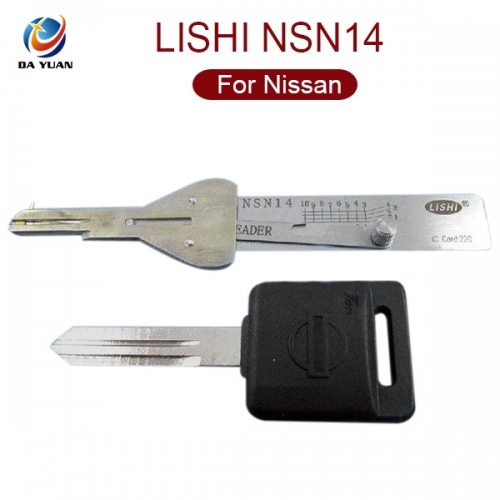 LS02006 Lishi Tool NSN14 Decoder For Nissan