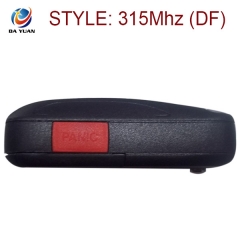 AK005007 for Porsche Cayenne Remote Key 3+1 Button 315MHz DF