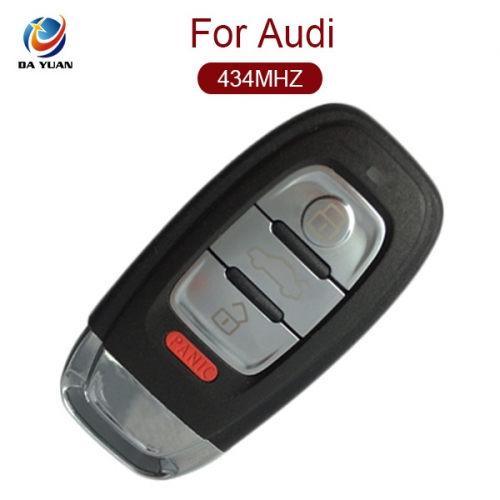 AK008031 for  Audi A6L.A4L.Q5.S5.RS5.A7.A8L 3+1Button Smart Key  PANIC 434MHZ