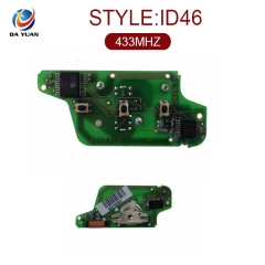 AK009023 for Peugeot 3 Button remote control boards 433MHZ ID46 407