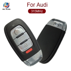 AK008030 for  Audi A6L.A4L.Q5.S5.RS5.A7.A8L 3+1 Button Smart Key  PANIC 315MHZ