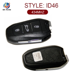 AK016019 Original for Citroen DS  Smart Key 3 Button 434MHz ID46