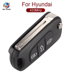 AK020023 For Hyundai IX35 3 button Flip Key(433MHz)