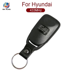 AK020025 For Hyundai Tucson 3 Button Remote Key(433MHZ)