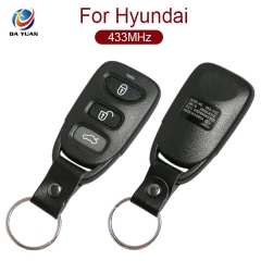 AK020025 For Hyundai Tucson 3 Button Remote Key(433MHZ)