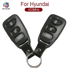 AK020025 For Hyundai Tucson 3 Button Remote Key(433MHZ)