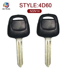 AK027010 for Nissan Transponder Key(NSN14)  4D60 Chip Inside