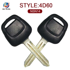 AK027010 for Nissan Transponder Key(NSN14)  4D60 Chip Inside