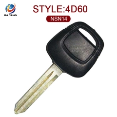 AK027010 for Nissan Transponder Key(NSN14)  4D60 Chip Inside