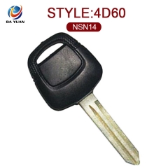 AK027010 for Nissan Transponder Key(NSN14)  4D60 Chip Inside