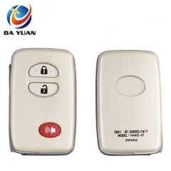 AS007053 for TOYOTA high handed 2+1 key smart card key shell car remote control shell