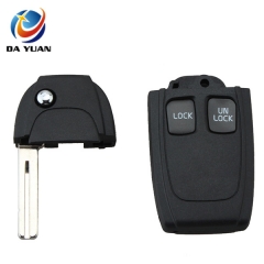 AS050007 Car Remote Flip Key Case Cover Fob 2 Buttons for Volvo