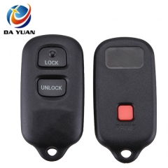 AS007049 For Toyota 3 Button Replacement Key Keyless Remote Shell Pad Cover Fob Case