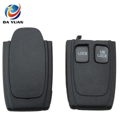 AS050007 Car Remote Flip Key Case Cover Fob 2 Buttons for Volvo