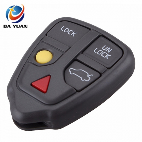 AS050005 Remote Key Shell fit for VOLVO S60 S70 S80 S90 V70 5 Button Case Fob Replacement