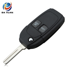 AS050007 Car Remote Flip Key Case Cover Fob 2 Buttons for Volvo