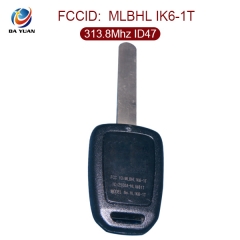 AK003080 for Honda Remote Key 3+1 Button 313.8MHz ID47 FCCID MLBHL IK6-1T