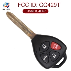 AK007032 for Toyota Avalon 4button Remote Key(USA)