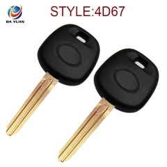 AK007021 for Toyota 4D67 Transponder Key 32-67