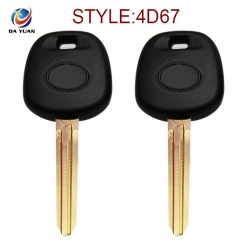 AK007021 for Toyota 4D67 Transponder Key 32-67