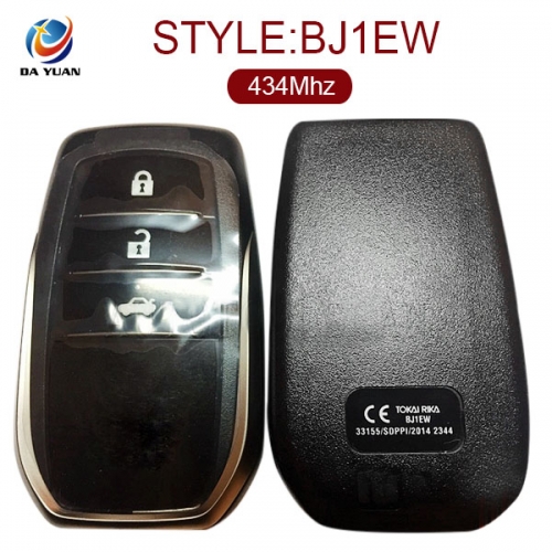 AK007065 for Toyota Camry Smart Key 3 Button 433MHz BJ1EW  89904-33660