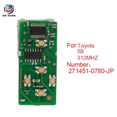 AK007059 Smart Card Board 5 Buttons 312MHZ Number 271451-0780-JP for Toyota