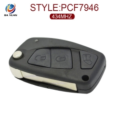 AK017008 For Fiat Flip Key Button 434Mhz PCF7946