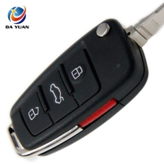 AS008016 for Audi Flip Key Shell 3+1 Button