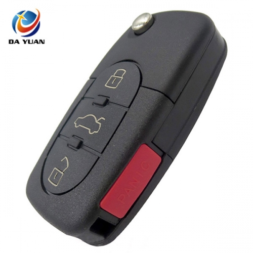 AS008005 Remote Control Case 3+1 button for Audi small battery