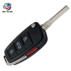 AS008016 for Audi Flip Key Shell 3+1 Button