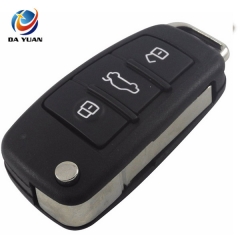 AS008016 for Audi Flip Key Shell 3+1 Button