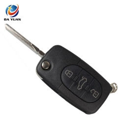 AS008014 FOR Audi 3 button battery box Flip remote control key