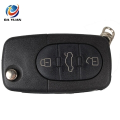 AS008014 FOR Audi 3 button battery box Flip remote control key