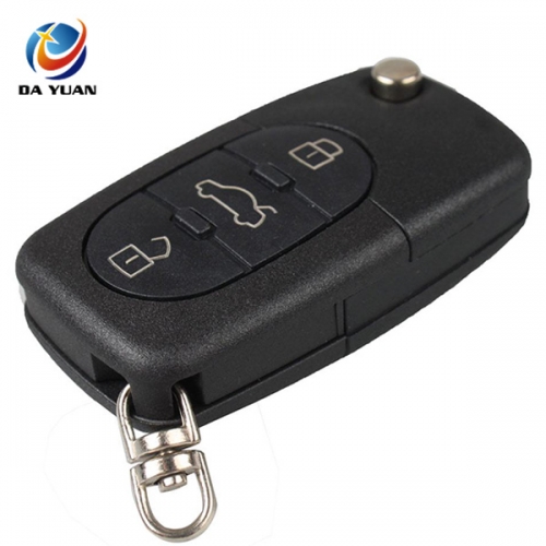 AS008014 FOR Audi 3 button battery box Flip remote control key