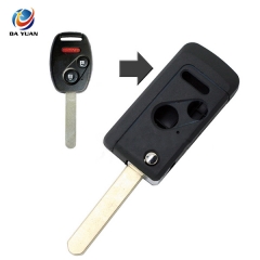 AS003022 Flip Key Case for Honda 2+1 button