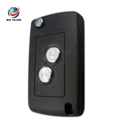 AS009017 Flip Key Case 2 button for Peugeot 107 207 307 407 607